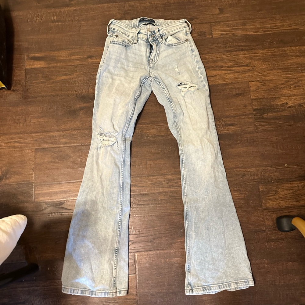 Aeropostale Light Blue Flare Jeans